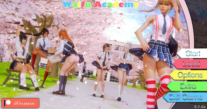 二次元老婆学院 Ver0.71a 精修汉化版 PC+安卓+全CG-柠檬ACG