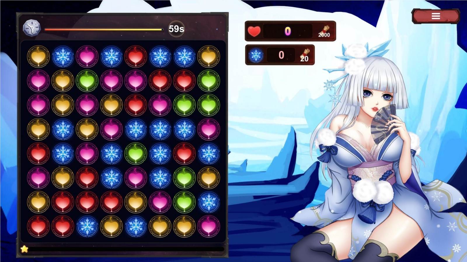 图片[2]-妖精行语 STEAM官中步兵版 美少女消除游戏+社保补丁-柠檬ACG