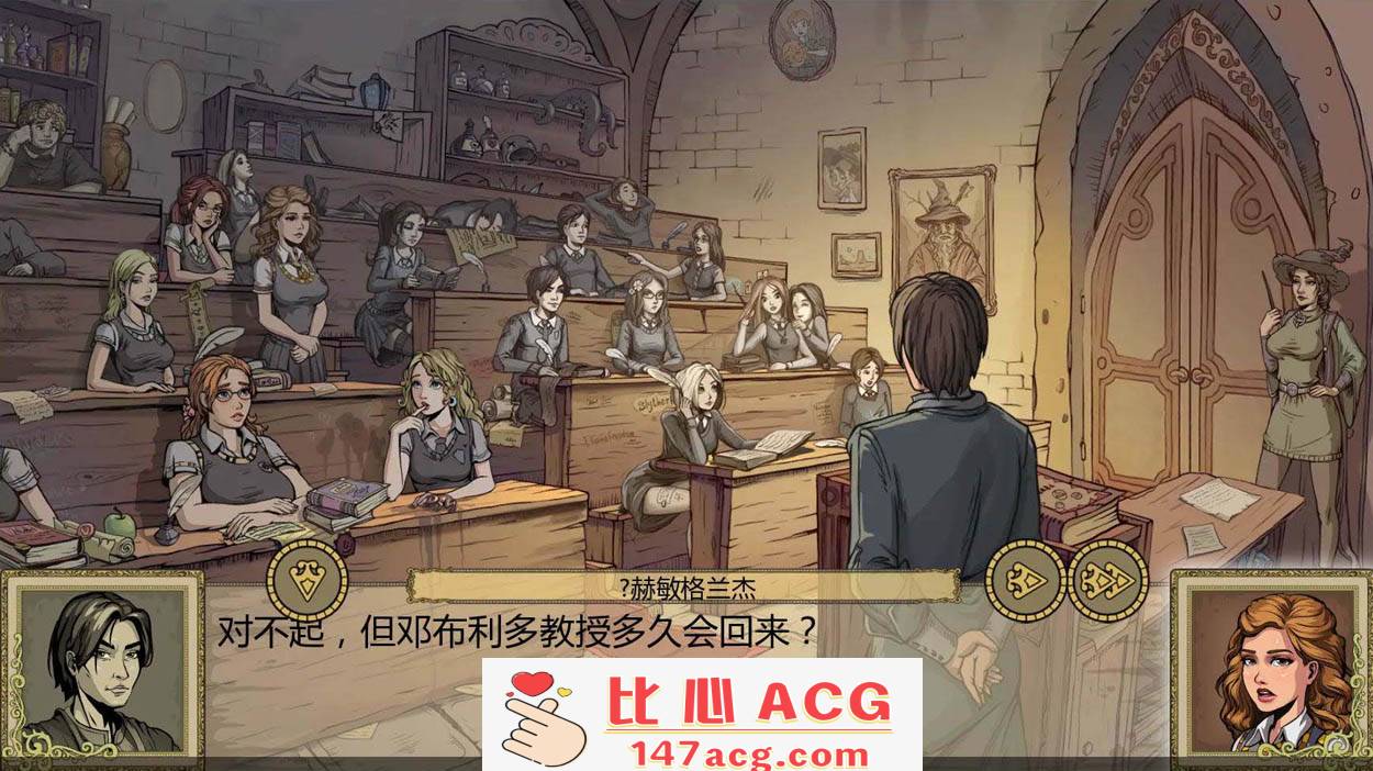 图片[3]-【欧美SLG中文动态】调教赫敏2：无辜女巫 Ver0.10.0-β 官方中文版【PC+安卓2.6G】-柠檬ACG