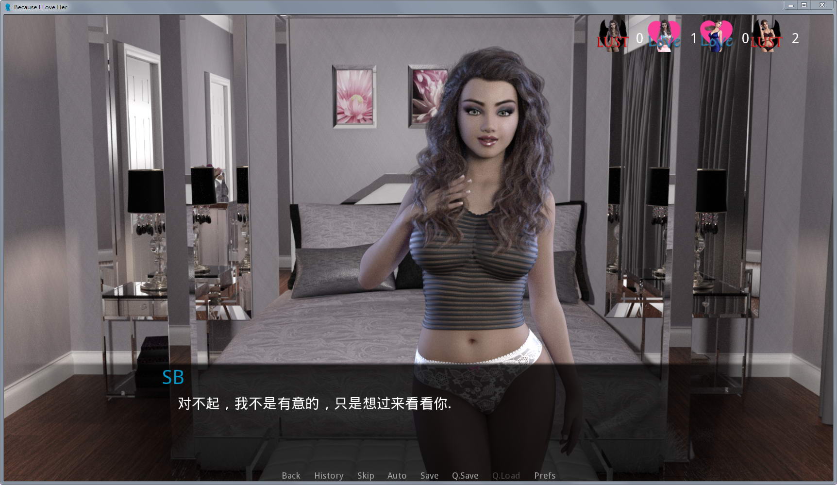 图片[5]-因为我爱她(Because I Love Her) Ch.3 汉化版 PC+安卓 SLG游戏 2.2G-柠檬ACG