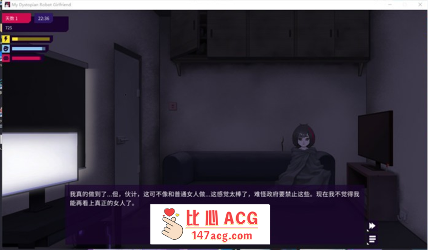 图片[2]-【触摸互动SLG/中文/全动态】我的反乌托邦机器人女友 V0.86.3 官方中文步兵版+作弊码【更新/PC+安卓/1.1G】-柠檬ACG