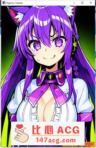 图片[2]-【神奇软件/中文】猫猫大冲击：Nyanco Impact 猫娘AI生成器 官中步兵版【新作/PC+安卓/2G】-柠檬ACG