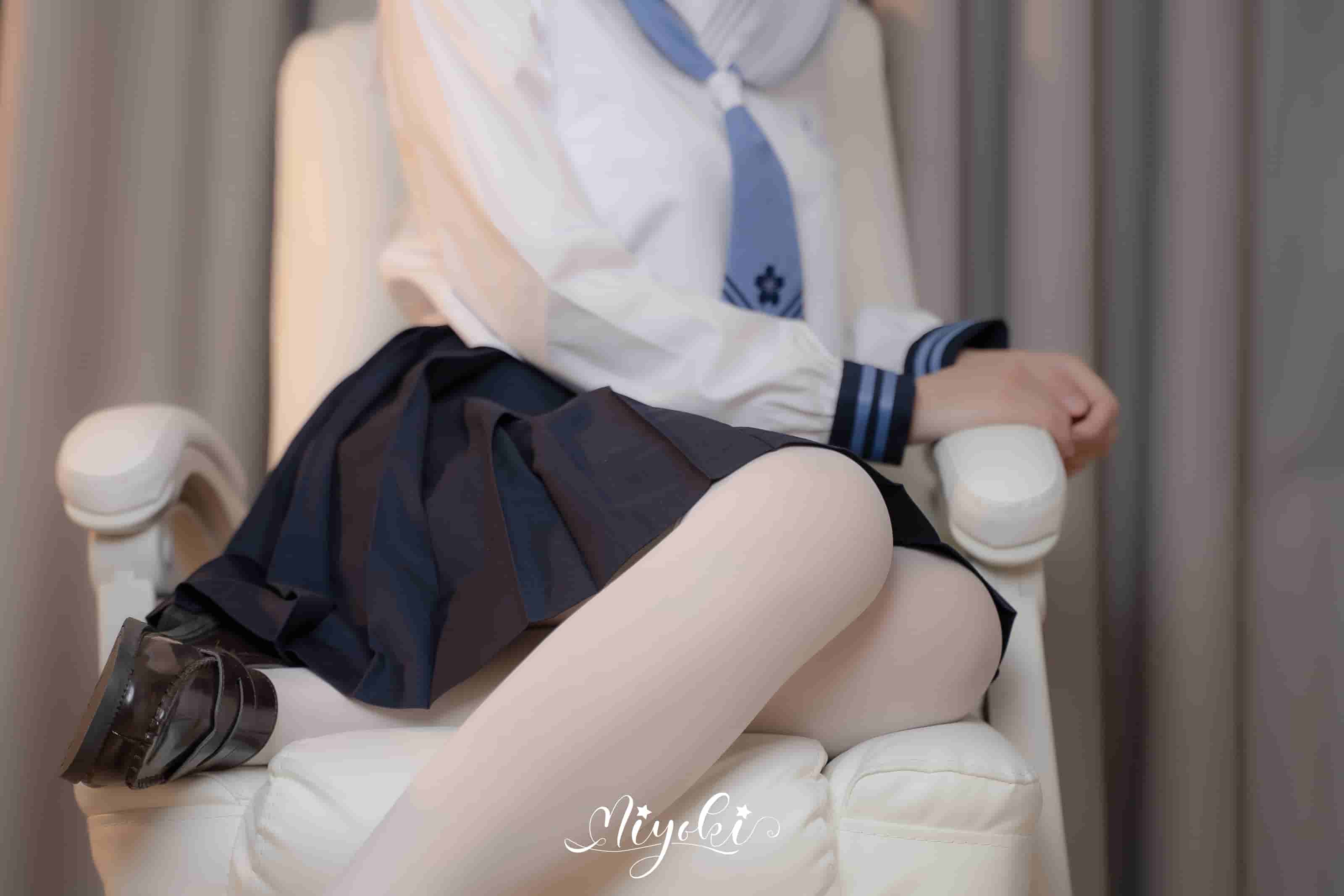 【神奇COS中文全动态】想成为你的偶像 (神里绫华篇)：JK白丝社保完全版【极品2.5G】-柠檬ACG