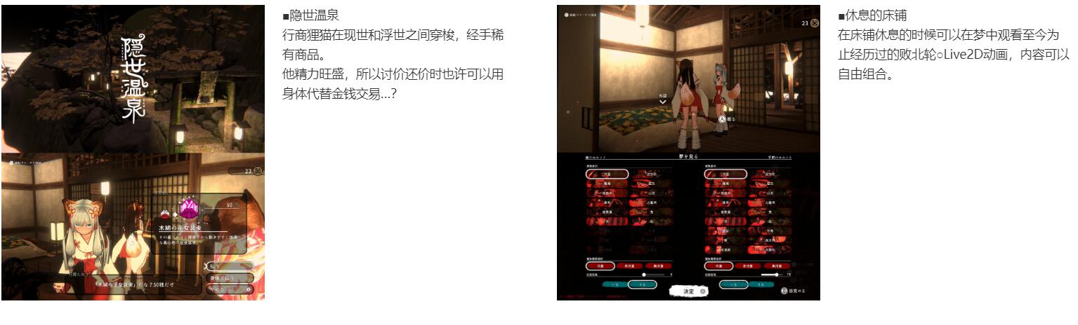 图片[4]-【ACT/官中】浮世幻想绿日-神使双子姐妹与百鬼夜行 官方中文版【1.3G/全CV】-柠檬ACG