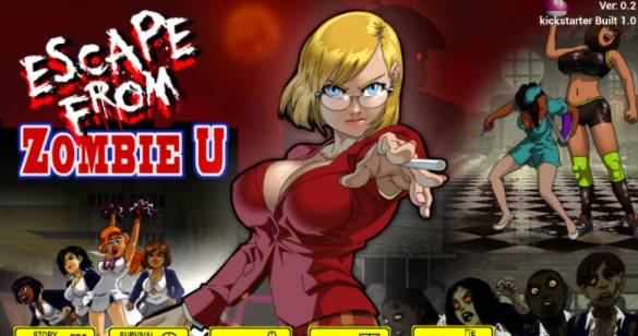 [ 英文/ACT动作/僵尸] Escape From Zombie U V0.2 [PC/900M]-柠檬ACG