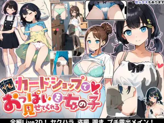 【SLG/互动/8月新作】在卡牌店里展示胸部的女生（カードショッ… [PC+1.7G]-柠檬ACG