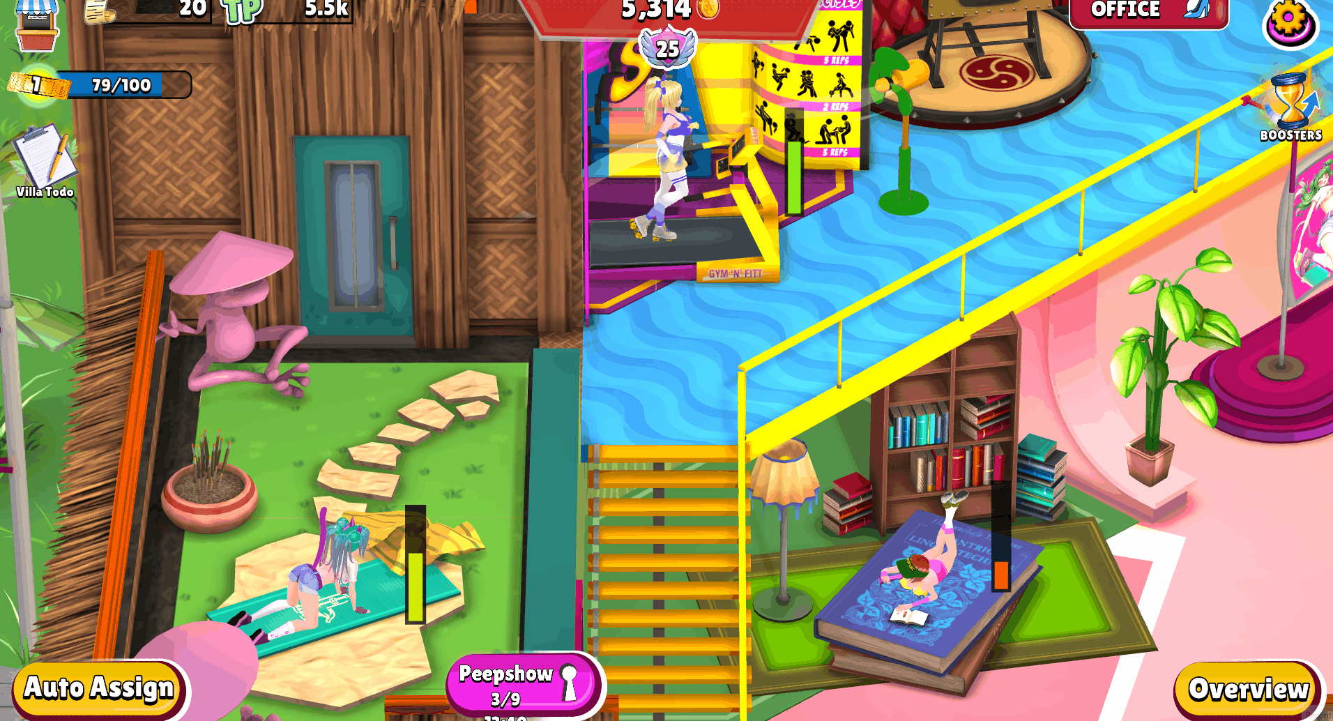 图片[2]-【3D互动养成/动态/PC】窥淫别墅 – 后宫经理 Voyeur Villa – Harem Manager 官中步兵版 [PC]-柠檬ACG