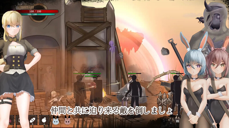 图片[3]-【日式ACT/抚摸触摸/动态/PC】毁灭之地的女王   官方中文版 [PC]-柠檬ACG