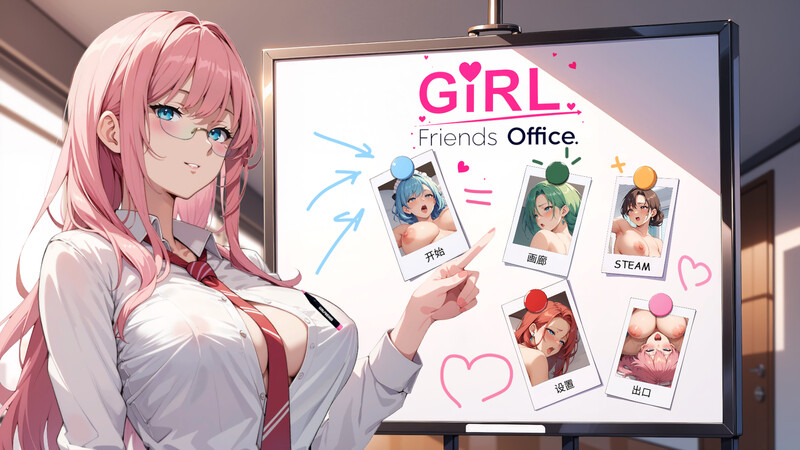 【放置SLG/互动触摸/全动态/PC】女朋友： 办公室！ GIRLFRIENDS: OFFICE! Steam官中步兵版 [PC]-柠檬ACG